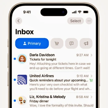 iOS 18.2 Yeni Mail Uygulaması