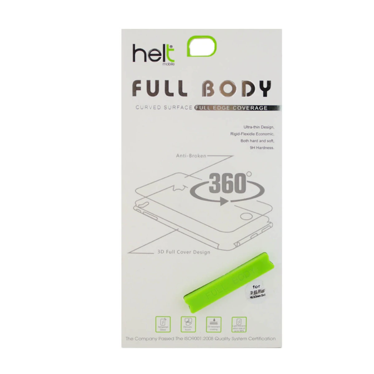 Helt Apple iPhone 6S Plus Uyumlu Ön ve Arka Koruma 360 Full Kaplama (Şeffaf) NT-16464