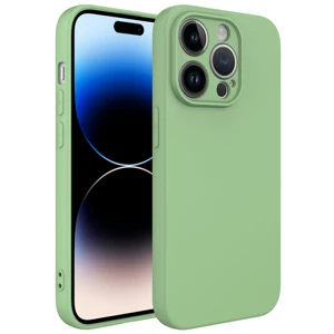 Apple iPhone 14 Pro Kılıf Zore Mara Lansman Kapak - Açık Yeşil
