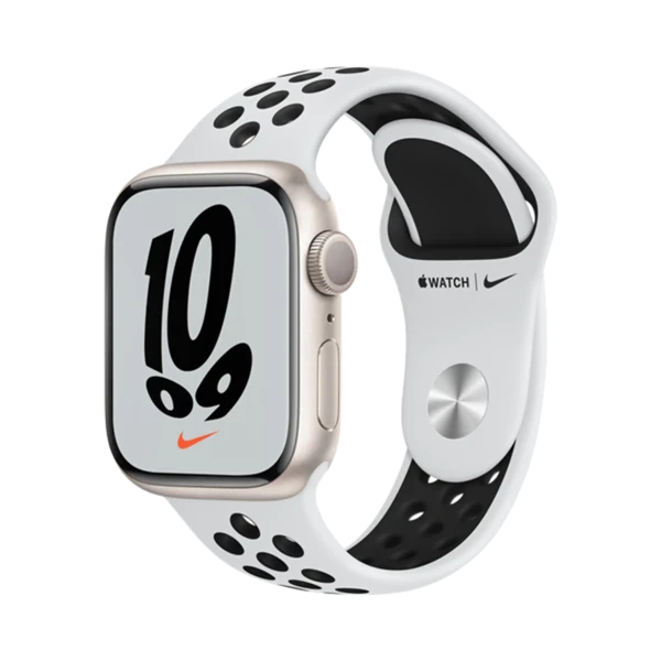 Apple Watch Series 7 Nike - Alüminyum - 41mm - GPS - Yıldız Işığı - 1