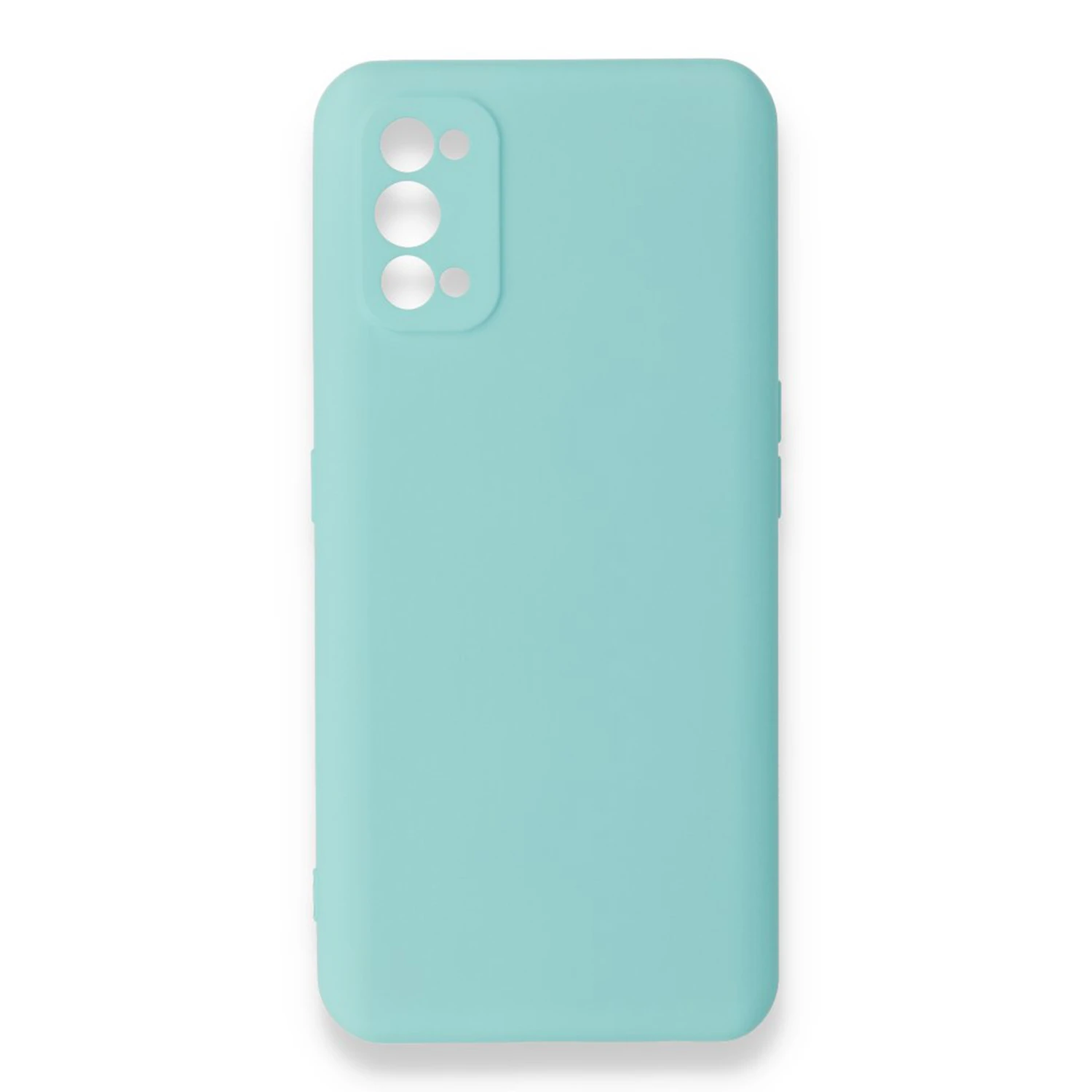 Nettech Realme 7 Pro Uyumlu Nano Arka Koruma Kılıf (Turkuaz) NT-87625