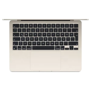 Apple MacBook Air 13" - M3 chip with 8-core CPU and 8-core GPU - 16 GB - 256 GB - Yıldız ışığı - küçük görsel 2
