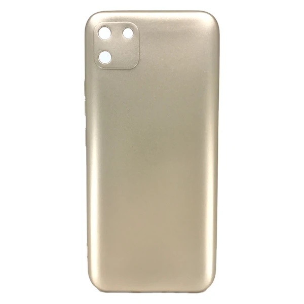 Nettech Realme C11 4G Uyumlu Suide Arka Koruma Kılıf (Gold) NT-83540 - 1