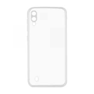 Baseus Samsung Galaxy M10 Uyumlu Tıpalı Şeffaf Seri Arka Koruma Kılıf (Şeffaf) VR-18602