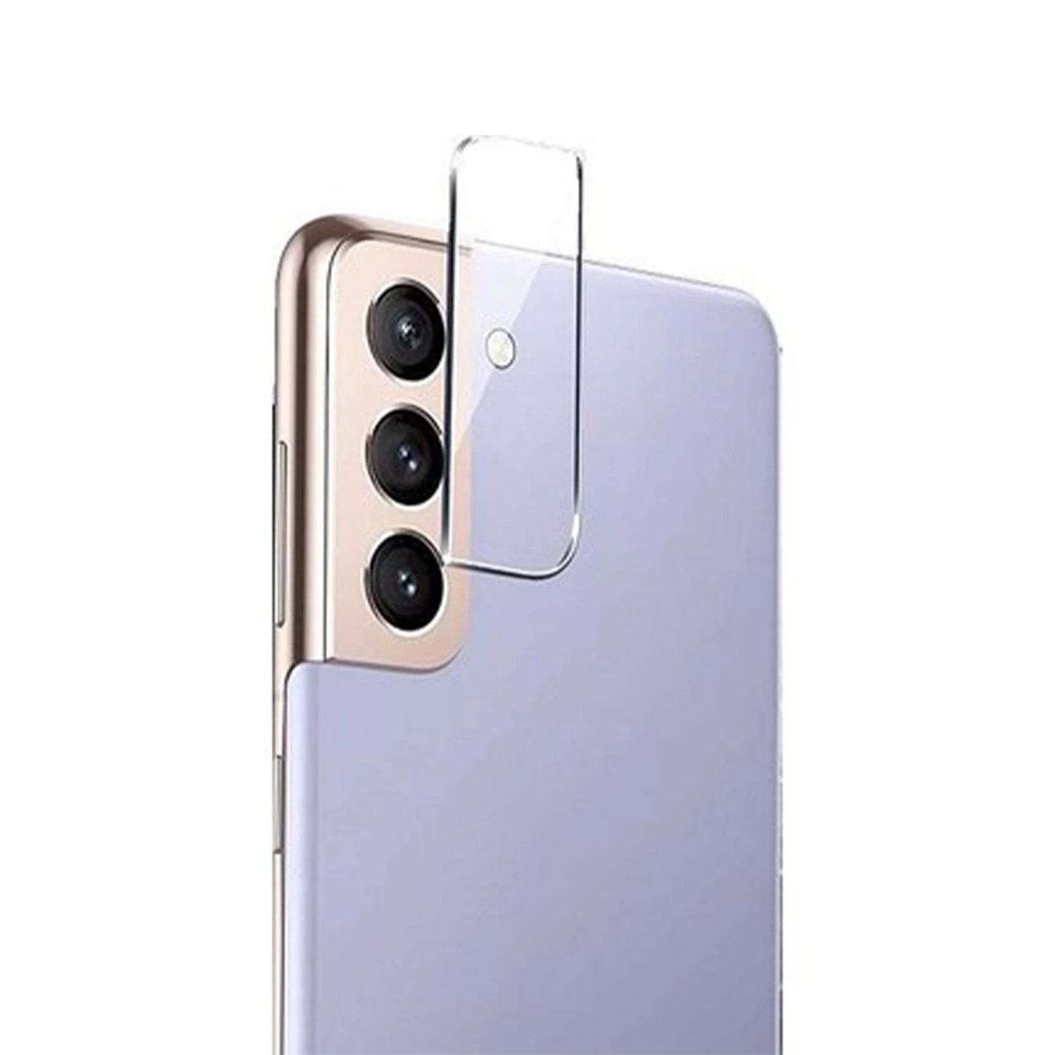 Nettech Samsung Galaxy S21 Plus Uyumlu Kamera Cam Koruyucu (Şeffaf) NT-89431