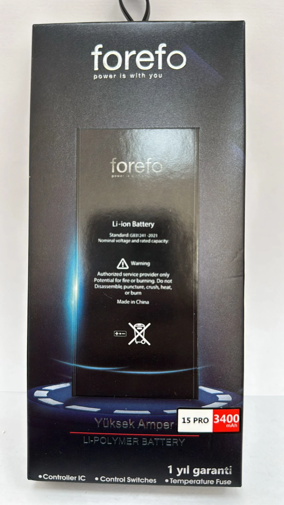 İPhone 15 Pro Güçlendirilmiş Pil