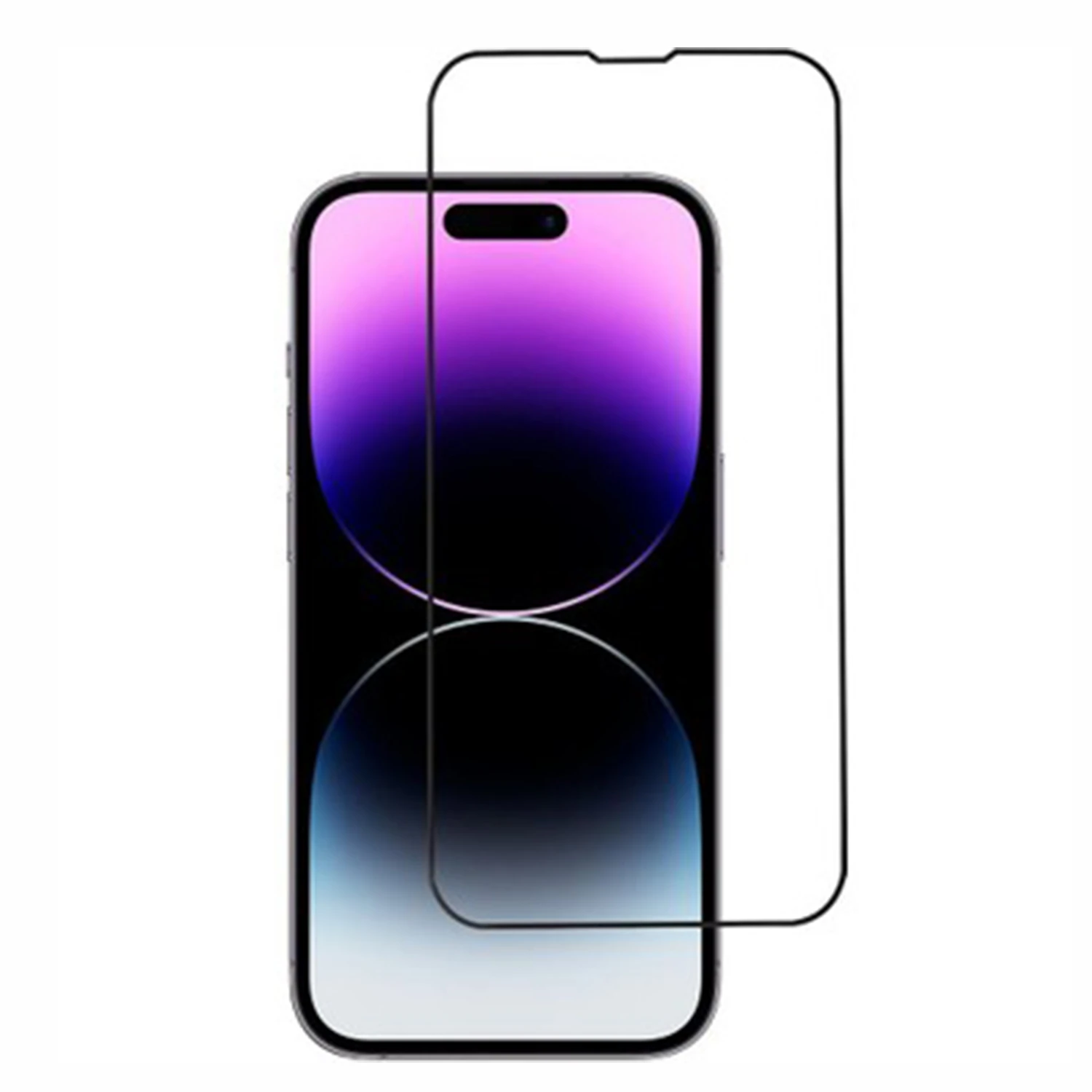 Nettech Apple iPhone 14 Pro Max Uyumlu Ön Koruma Seramik Nano Ekran Koruyucu (Şeffaf) NT-98653