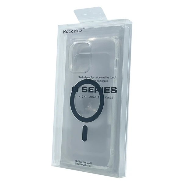 Nettech Apple iPhone 14 Pro Uyumlu Mega Magsafe Arka Koruma Kılıf (Şeffaf) NT-98006 - 3