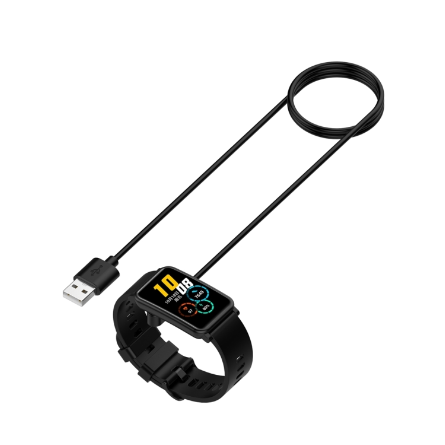 Nettech Watch Band 6 Kablosuz Wireless Şarj (Siyah) NT-112077