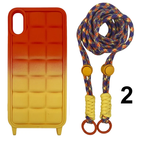 Nettech Apple iPhone X Uyumlu NT-N024 Arka Koruma Kılıf (Karışık Renk) NT-106779 - 2