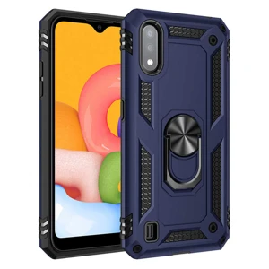 Galaxy A01 Kılıf Zore Vega Kapak - Mavi