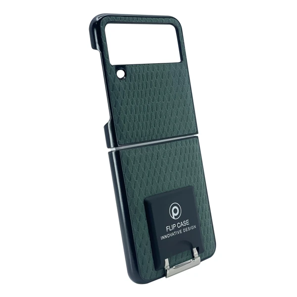 Nettech Samsung Galaxy Z Flip 3 Uyumlu Ultra Korumalı Arka Koruma Kılıf (Yeşil) NT-104195 - 2