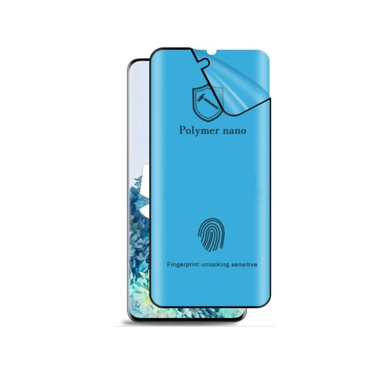 Nettech Samsung Galaxy Note 10 Plus Uyumlu Ön Koruma Polymer Nano Ekran Koruyucu (Şeffaf) NT-105939