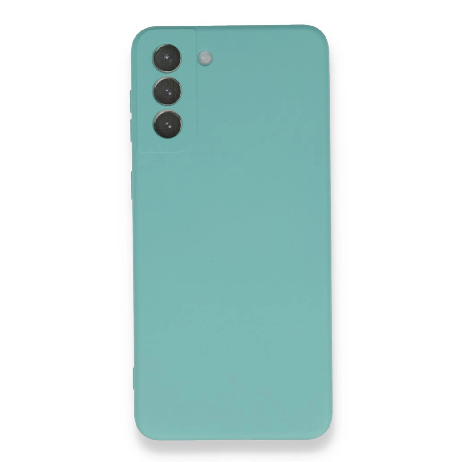 Nettech Samsung Galaxy S21 Plus Uyumlu Nano Arka Koruma Kılıf (Turkuaz) NT-87467