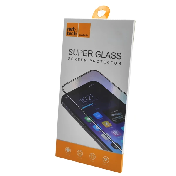 Nettech Apple iPhone 11 Uyumlu 3D SuperGlass Full Cam Koruyucu (Siyah) VR-10408 - 2