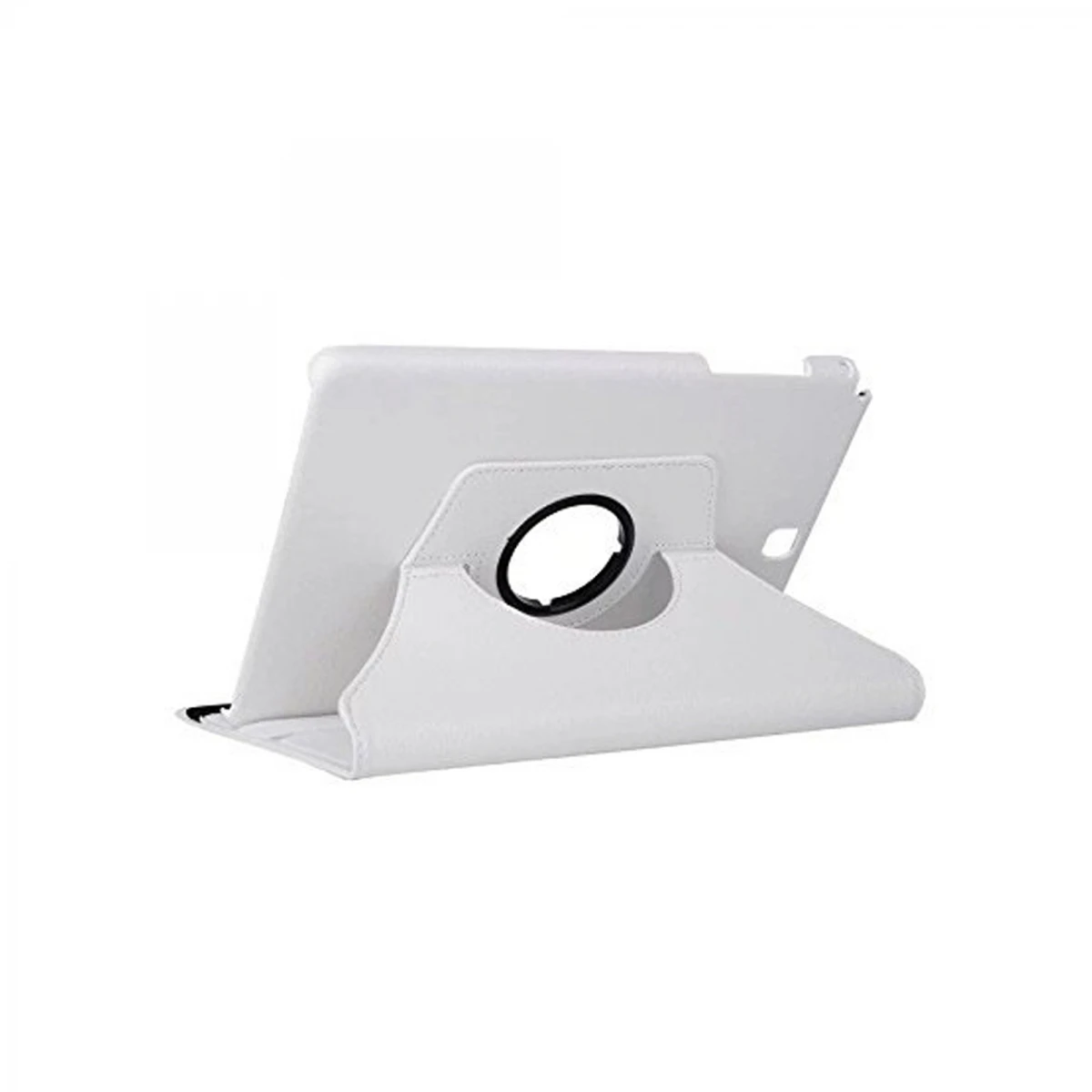 Nettech Samsung Galaxy T550-P550 Tab A 9.7 Uyumlu 360 Kapaklı Kılıf (Beyaz) VR-9166