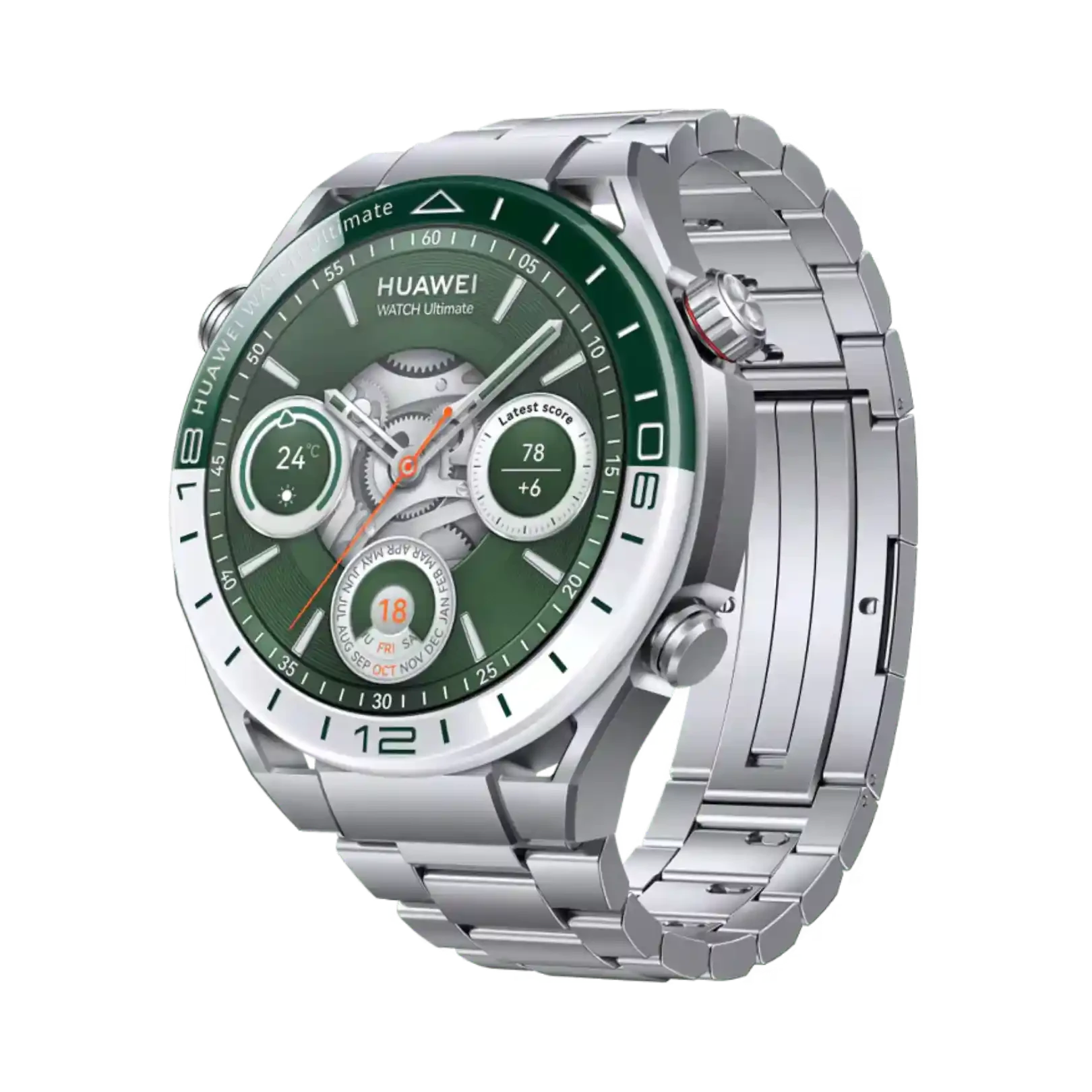 Huawei Watch Ultimate - Zirkonyum - 49mm - Bluetooth - Yeşil