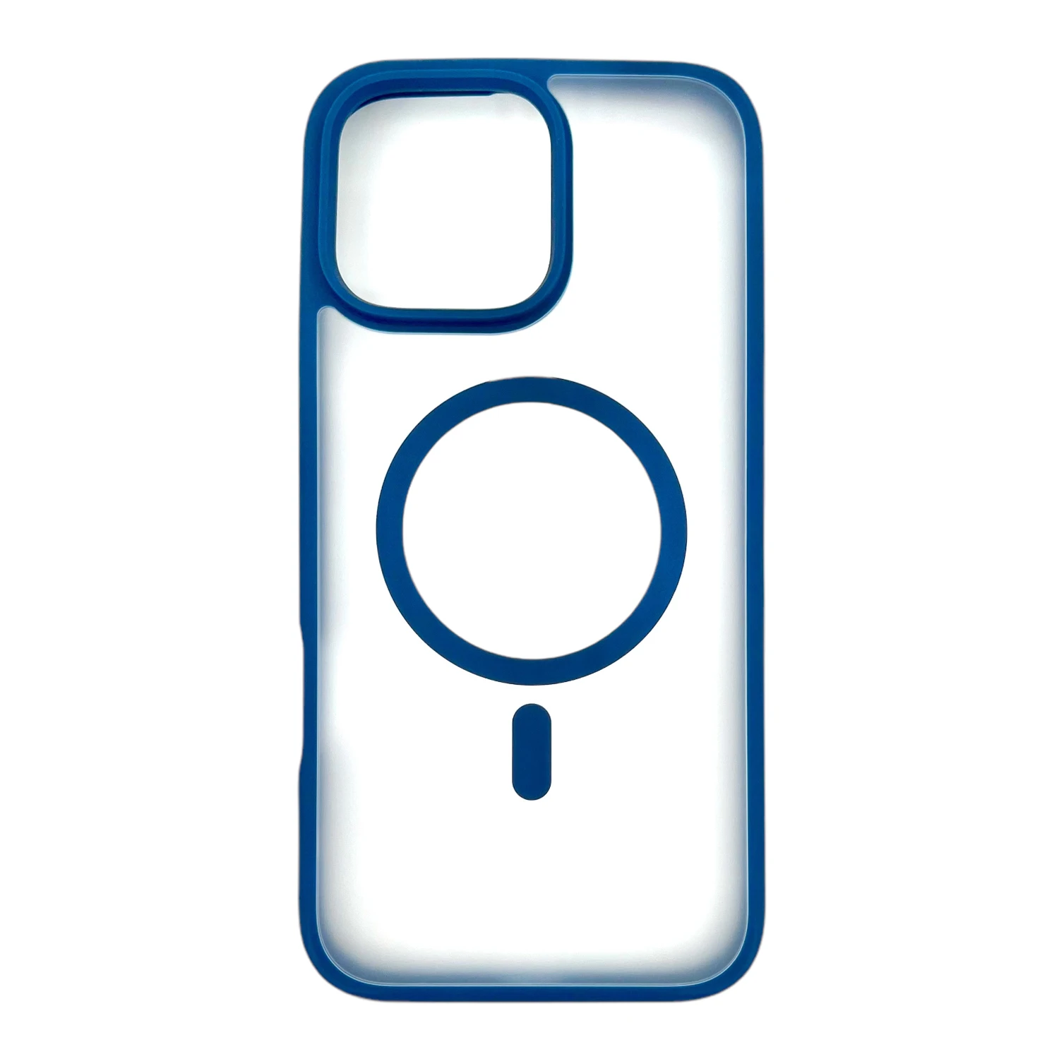 Nettech Apple iPhone 16 Pro Max Uyumlu NT-N057 Arka Koruma Kılıf (Mavi) NT-111014