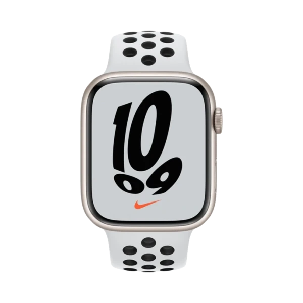 Apple Watch Series 7 Nike - Alüminyum - 45mm - Cellular - Yıldız Işığı - 2