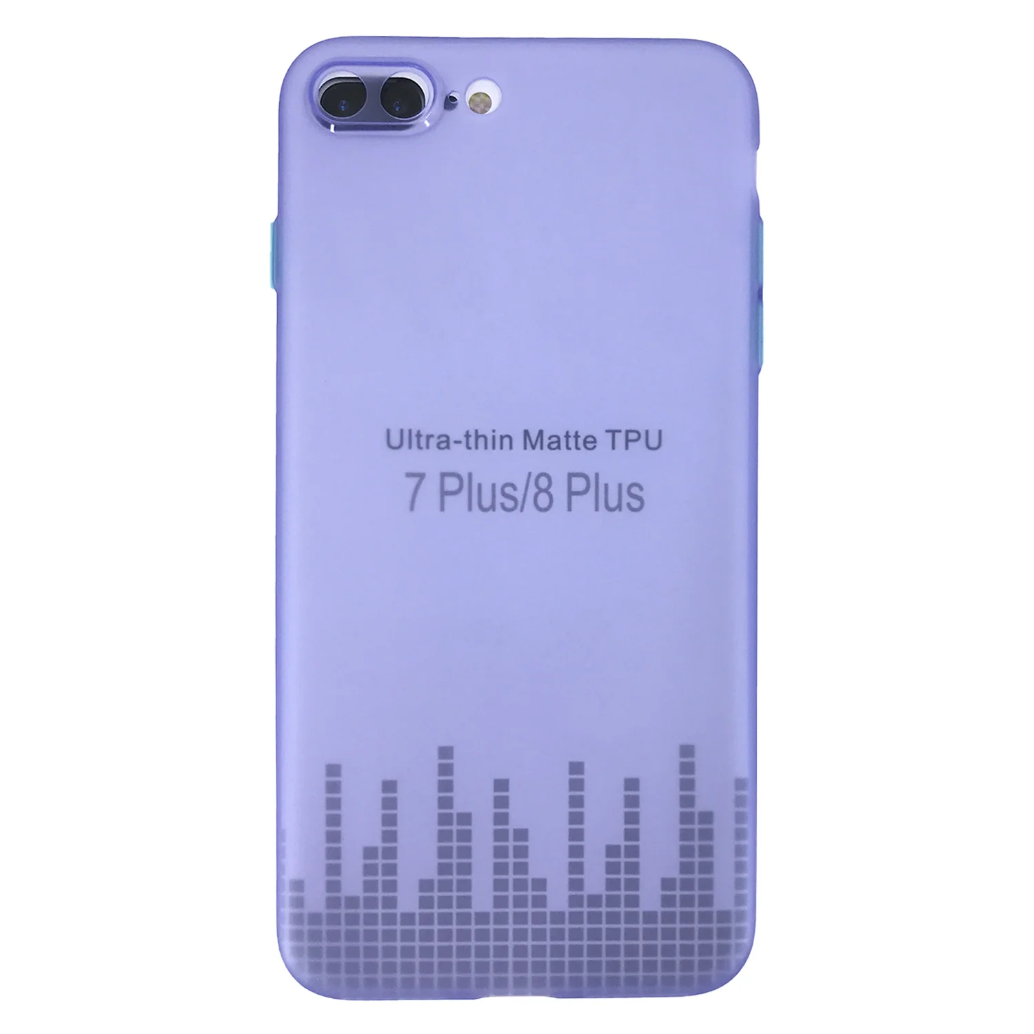 Nettech Apple iPhone 7 Plus Uyumlu Ultra Slim Arka Koruma Kılıf (Lila) NT-90621