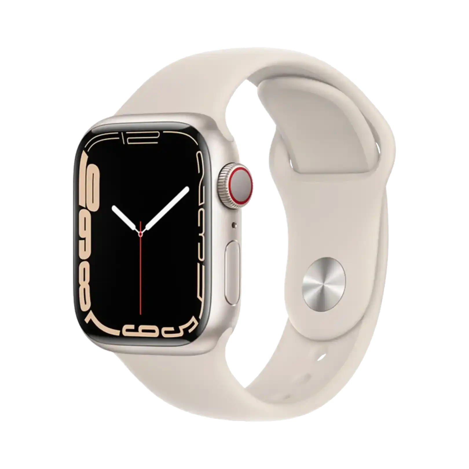 Apple Watch Series 7 - Alüminyum - 41mm - Cellular - Yıldız Işığı