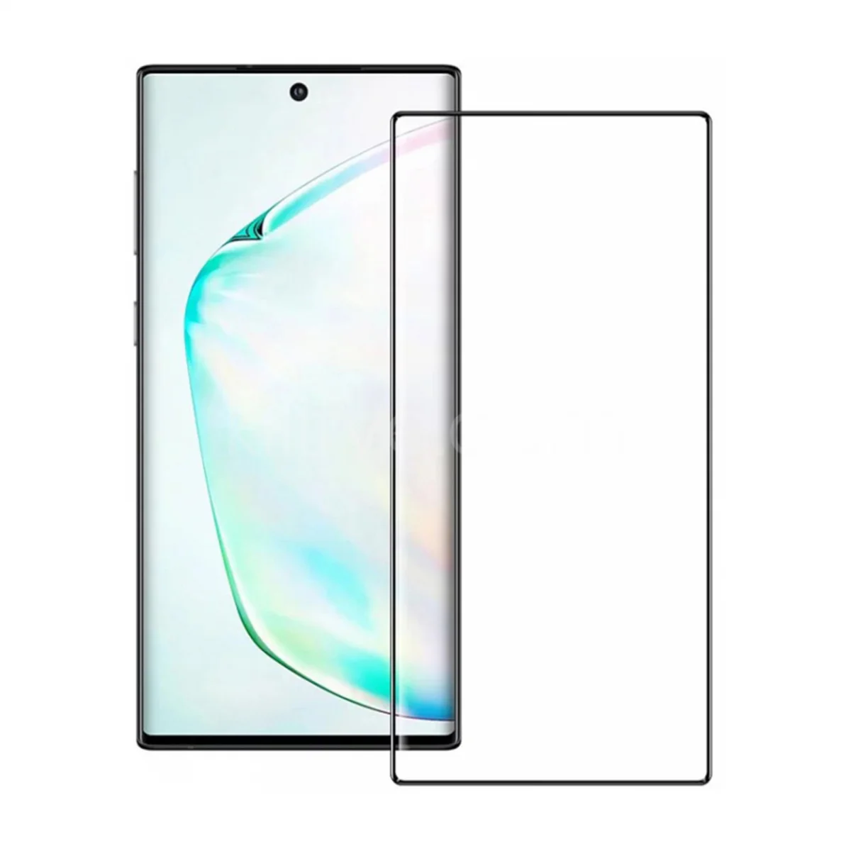 Nettech Samsung Galaxy Note 10 Uyumlu Ön Koruma Polymer Nano Ekran Koruyucu (Siyah) VR-18795