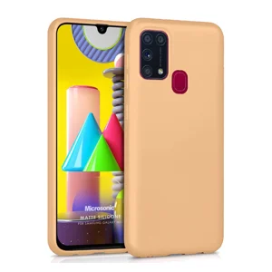 Nettech Samsung Galaxy M31 Uyumlu Nano Arka Koruma Kılıf (Pembe) NT-82634