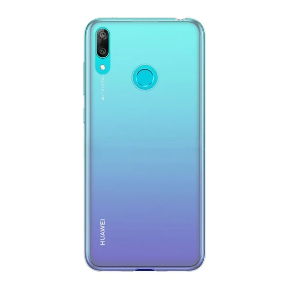 Nettech Huawei Y6P Uyumlu Lüx Seri Arka Koruma Kılıf (Şeffaf) NT-80240 - 1