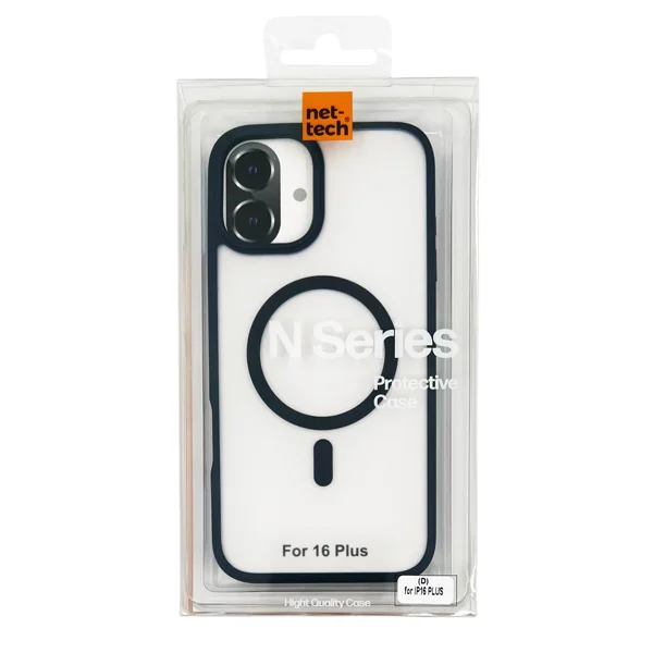 Nettech Apple iPhone 16 Plus Uyumlu NT-N057 Arka Koruma Kılıf (Mavi) NT-111009 - 3