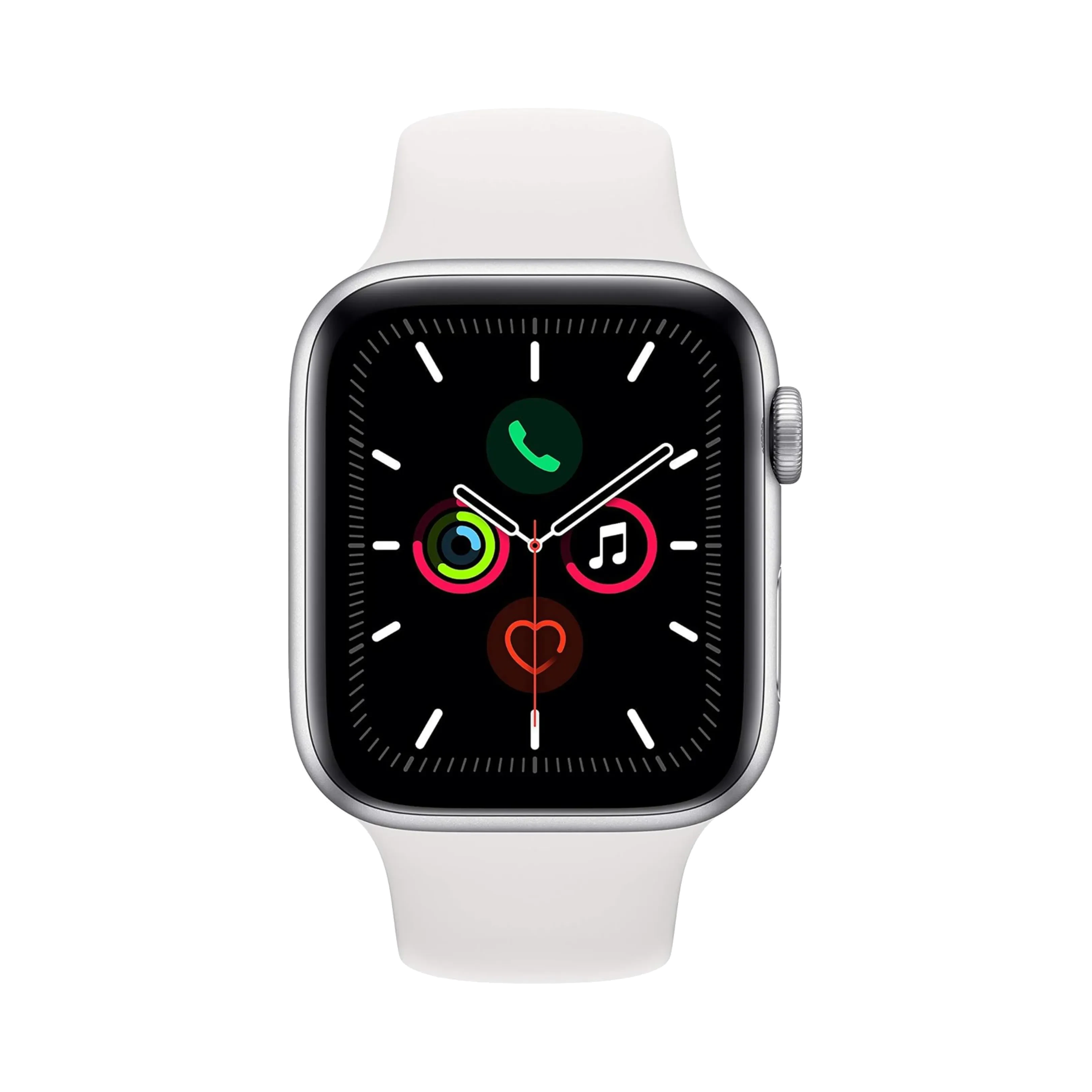 Apple Watch Series 5 - Alüminyum - 44mm - Cellular - Gümüş