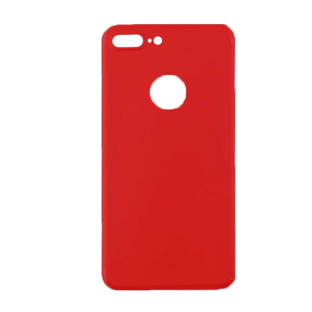 Nettech Apple iPhone 7 Plus Uyumlu Arka Koruma Arka Koruma Kılıf (Kırmızı) VR-8712