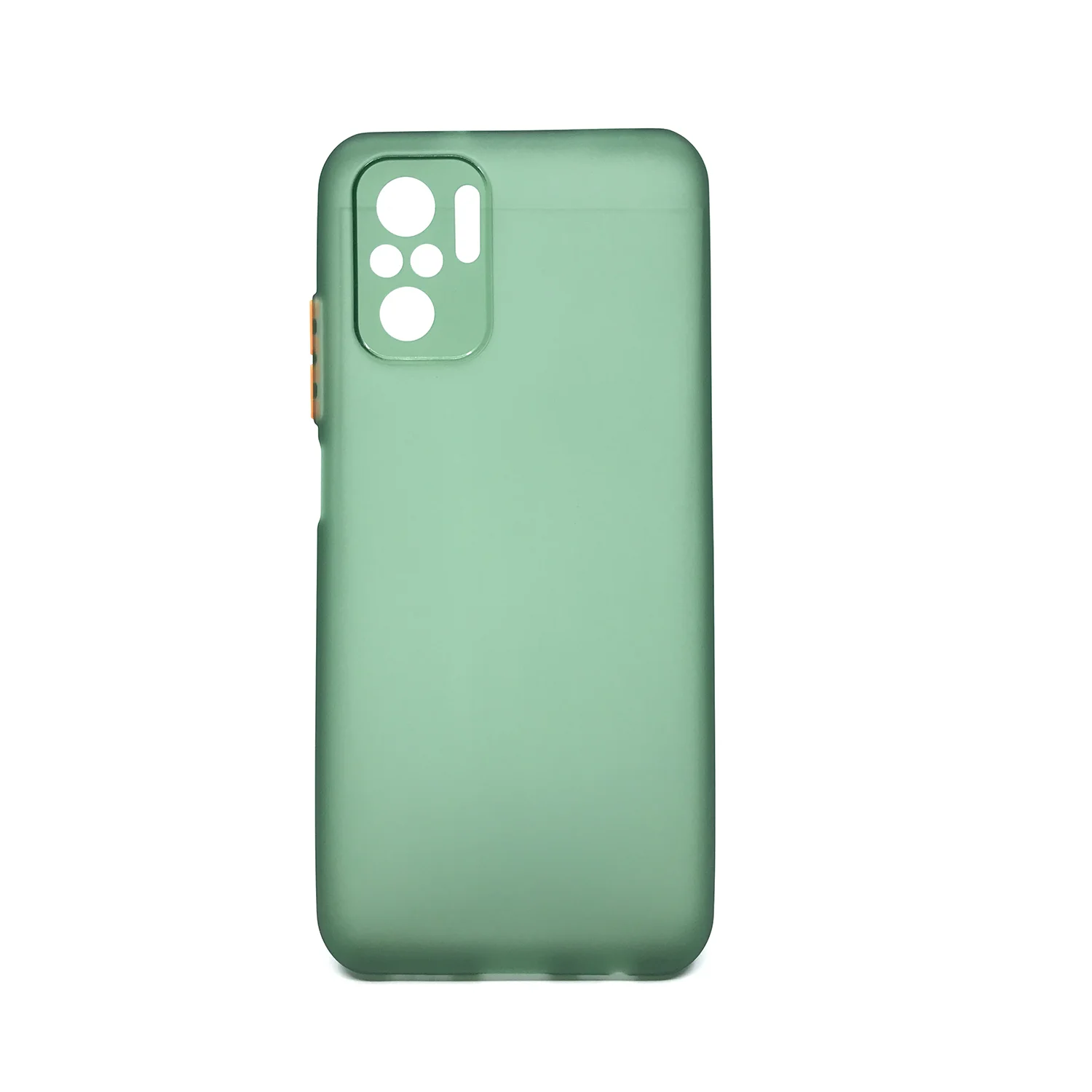 Nettech Xiaomi Redmi Note 10 Uyumlu Ultra Slim Arka Koruma Kılıf (Yeşil) NT-87920