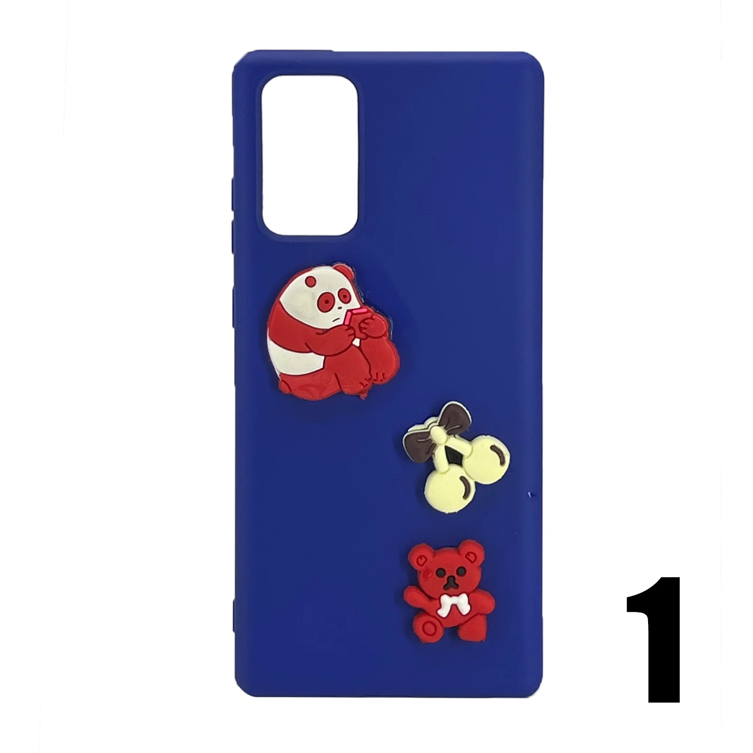 Nettech Samsung Galaxy Note 20 Uyumlu Maskot Seri Arka Koruma Kılıf (Karışık Renk) NT-106200