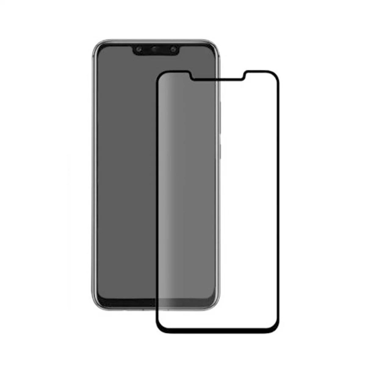 Ufo Huawei Mate 20 Pro Uyumlu Ön Koruma Nano Ekran Koruyucu (Siyah) VR-14121