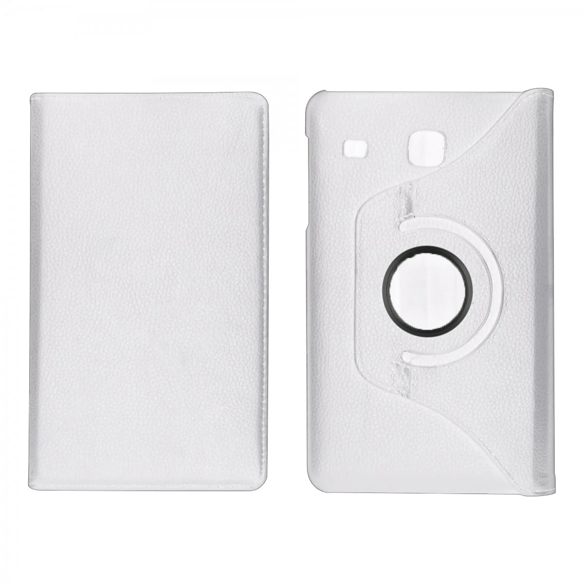 Nettech Samsung Galaxy T375 Tab E 8.0 Uyumlu 360 Kapaklı Kılıf (Beyaz) VR-4244