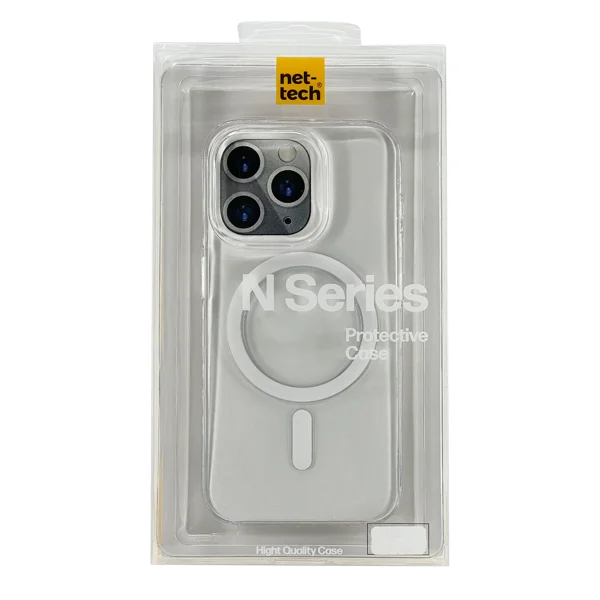 Nettech Apple iPhone 14 Pro Uyumlu NT-N011 Pc Magsafe Arka Koruma Kılıf (Şeffaf) NT-104526 - 4