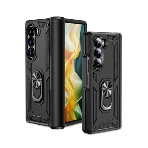 Galaxy Z Fold 6 Kılıf Zore Vega Kapak - Siyah