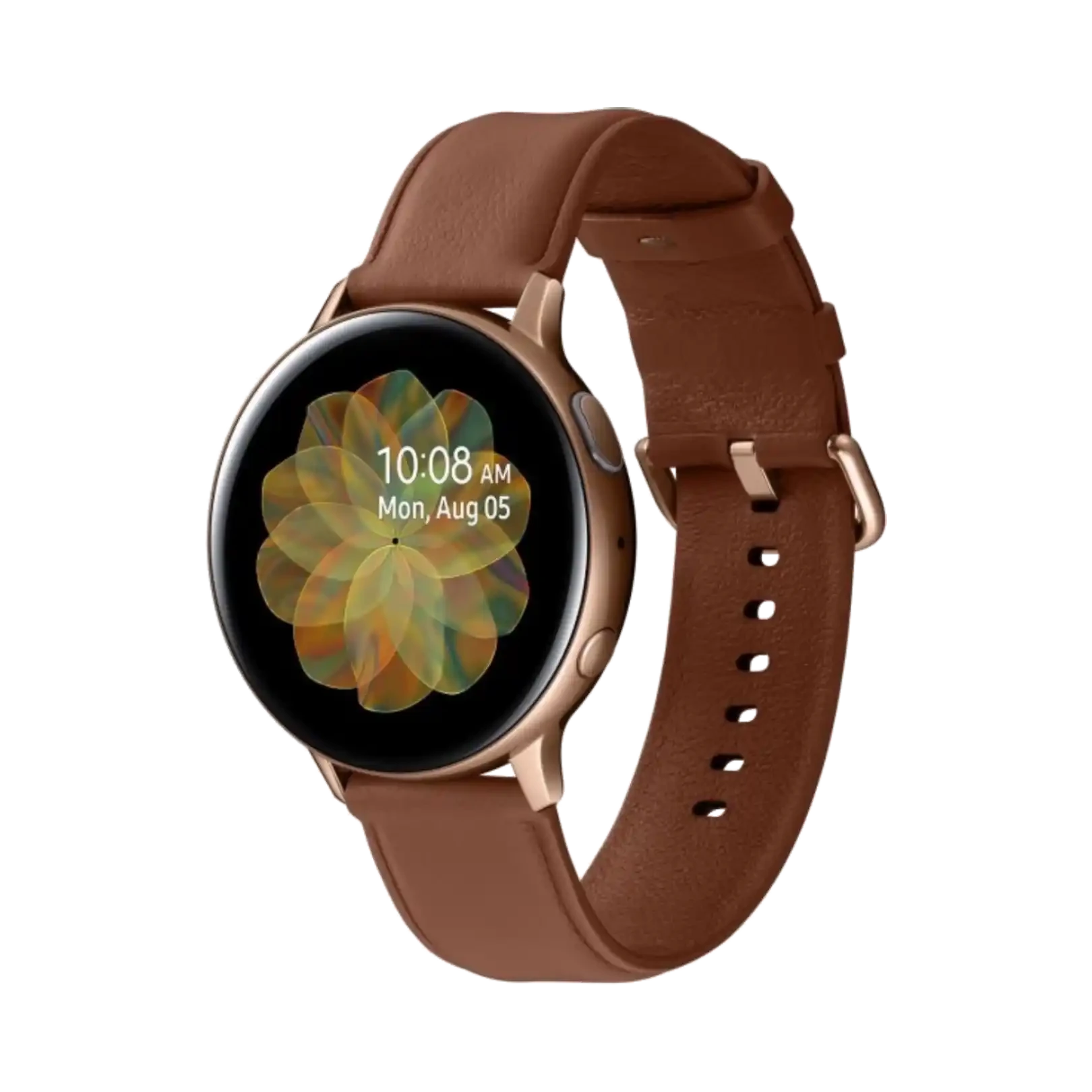 Samsung Galaxy Watch Active 2 - Paslanmaz Çelik - 44mm - GPS - Kahverengi