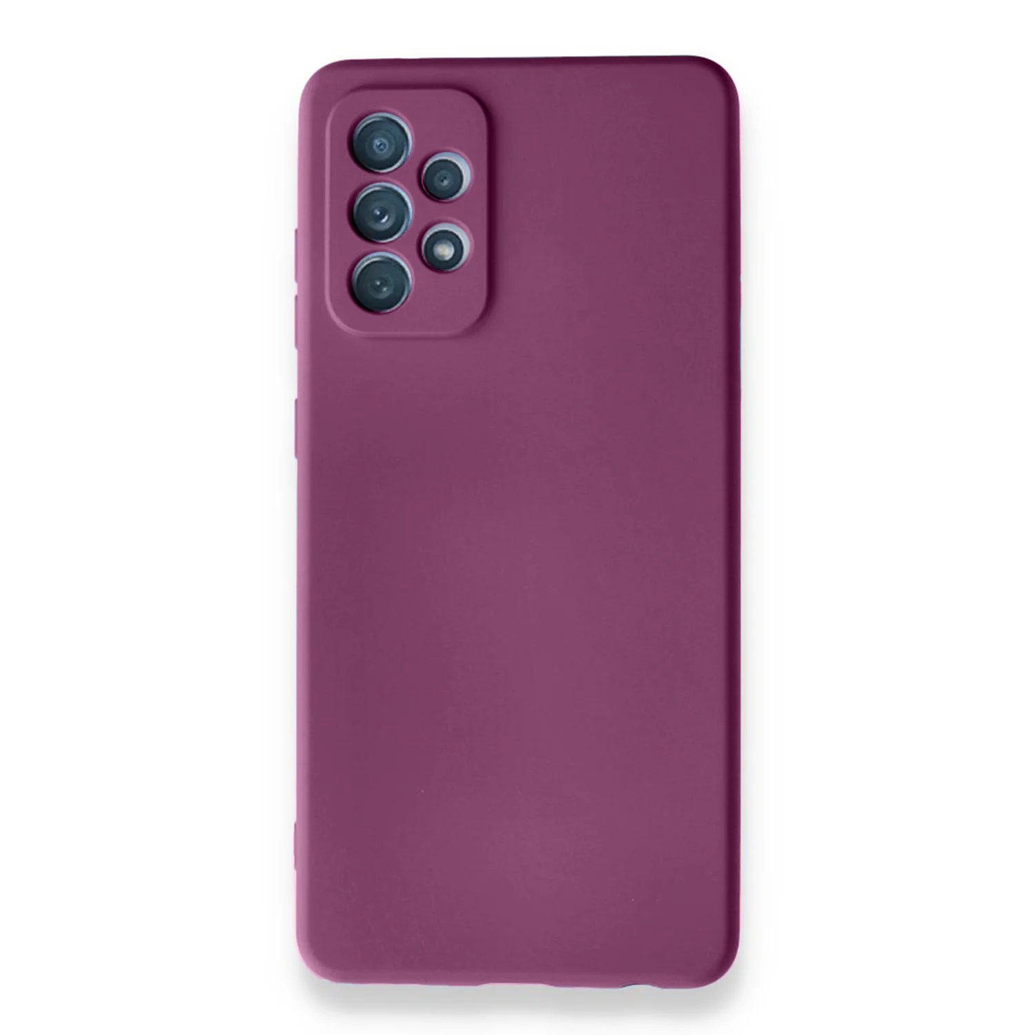 Nettech Samsung Galaxy A72 Uyumlu Nano Arka Koruma Kılıf (Mürdüm) NT-87332