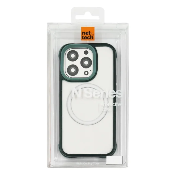 Nettech Apple iPhone 14 Pro Uyumlu NT-N040 Arka Koruma Kılıf (Yeşil) NT-108190 - 3