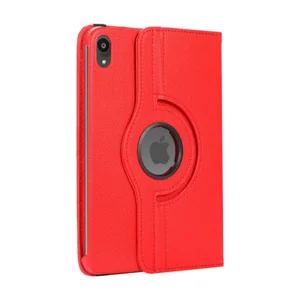 Nettech Apple iPad Mini 6 (MK8C3TU/A) Uyumlu 360 Kapaklı Kılıf (Kırmızı) NT-92970
