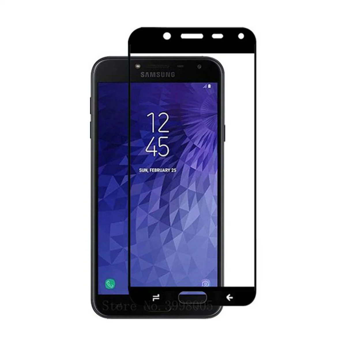 Helt Samsung Galaxy J400 J4 Uyumlu Ön Koruma Nano Ekran Koruyucu (Siyah) VR-9478