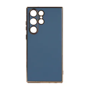 Galaxy S23 Ultra Kılıf Zore Bark Kapak - Mavi