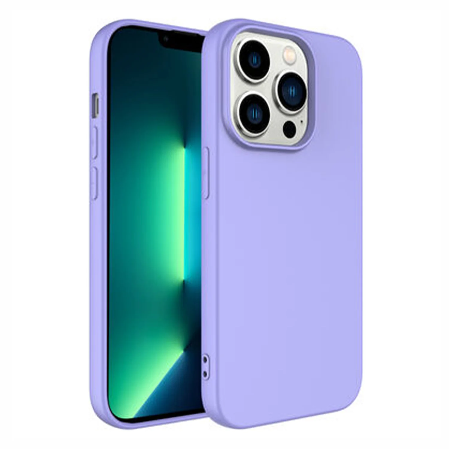 Nettech Apple iPhone 14 Pro Uyumlu Nano Arka Koruma Kılıf (Lila) NT-97408