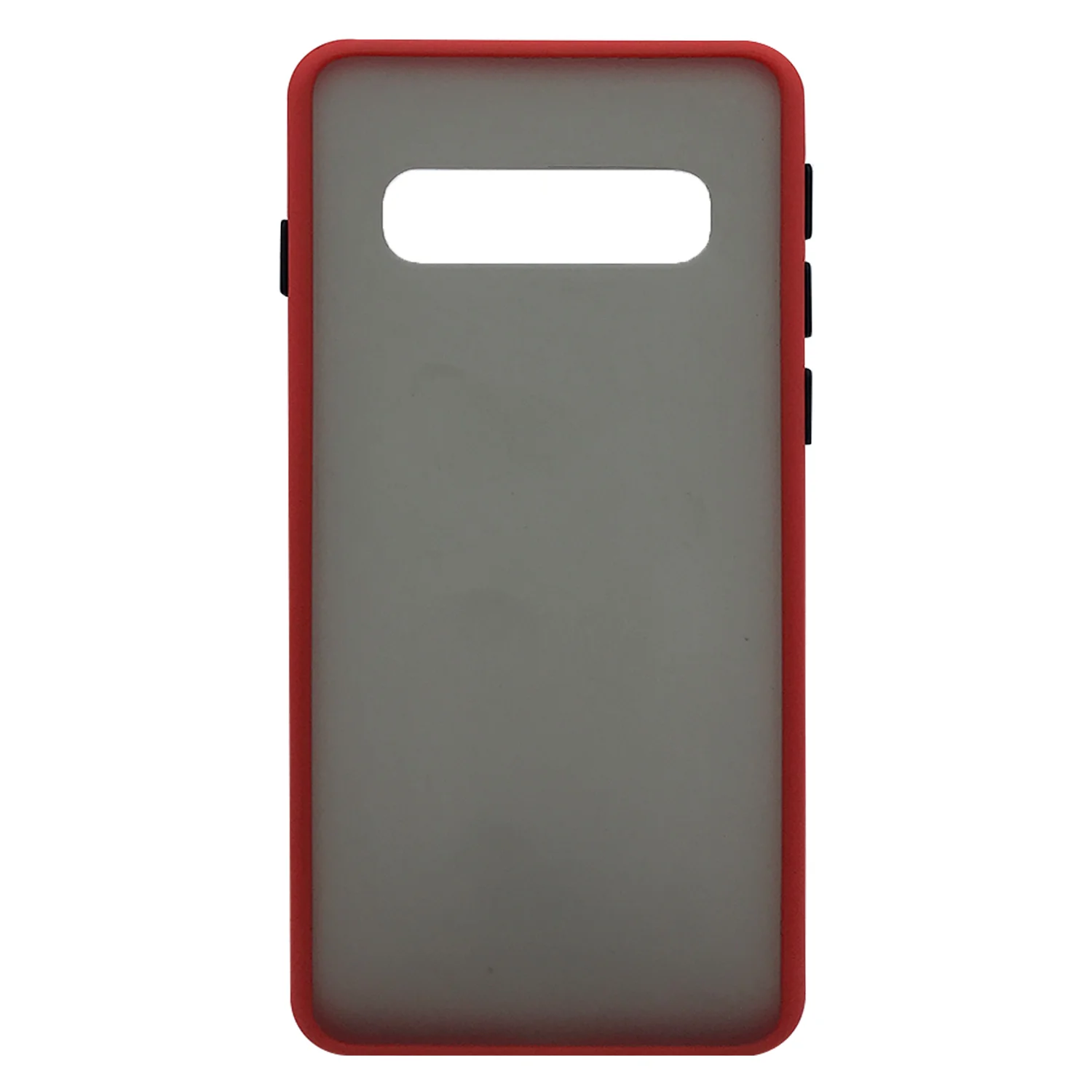 Nettech Samsung Galaxy S10 Uyumlu Montreal Seri Arka Koruma Kılıf (Kırmızı) NT-91346