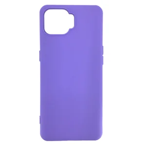 Nettech Oppo Reno 4 Lite Uyumlu Trend Seri Arka Koruma Kılıf (Mor) NT-84421