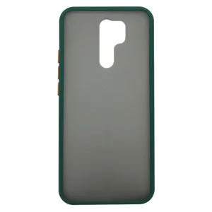 Nettech Xiaomi Redmi 9 Uyumlu Montreal Seri Arka Koruma Kılıf (Yeşil) NT-91358