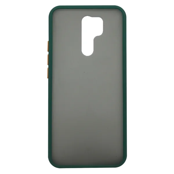 Nettech Xiaomi Redmi 9 Uyumlu Montreal Seri Arka Koruma Kılıf (Yeşil) NT-91358 - 1