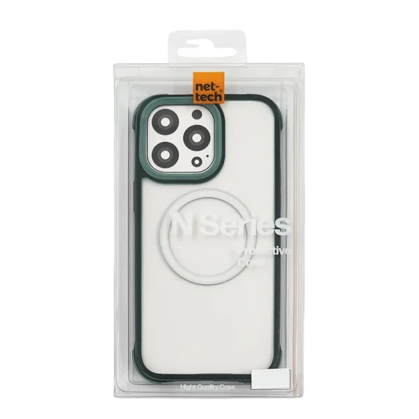 Nettech Apple iPhone 15 Pro Max Uyumlu NT-N040 Arka Koruma Kılıf (Yeşil) NT-108221 - 3