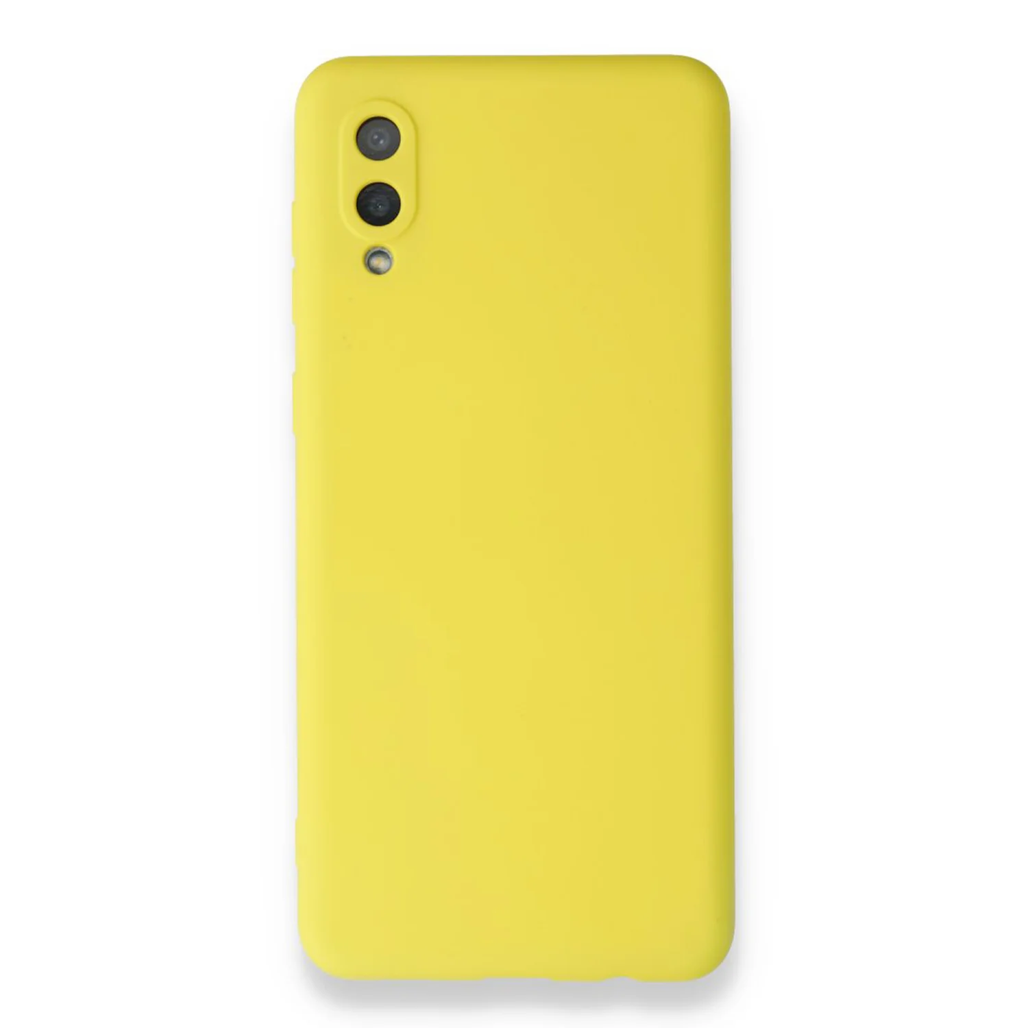Nettech Samsung Galaxy A02 Uyumlu Nano Arka Koruma Kılıf (Sarı) NT-87272